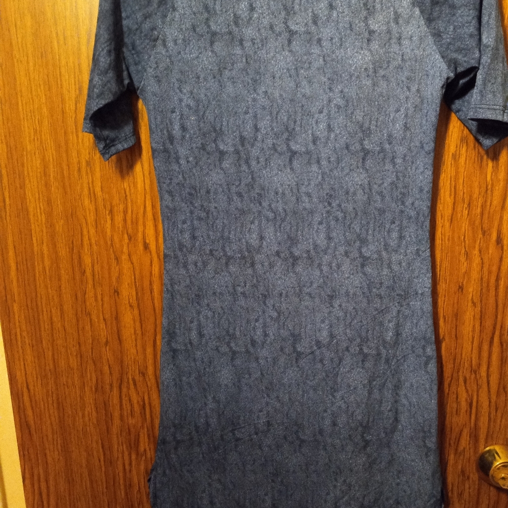 Fun, denim colored dress.
